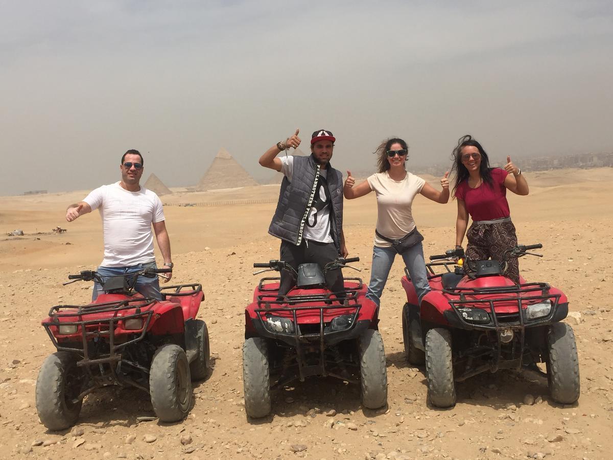 Happy Days Pyramids Inn Kafrat al Jabal Exterior foto
