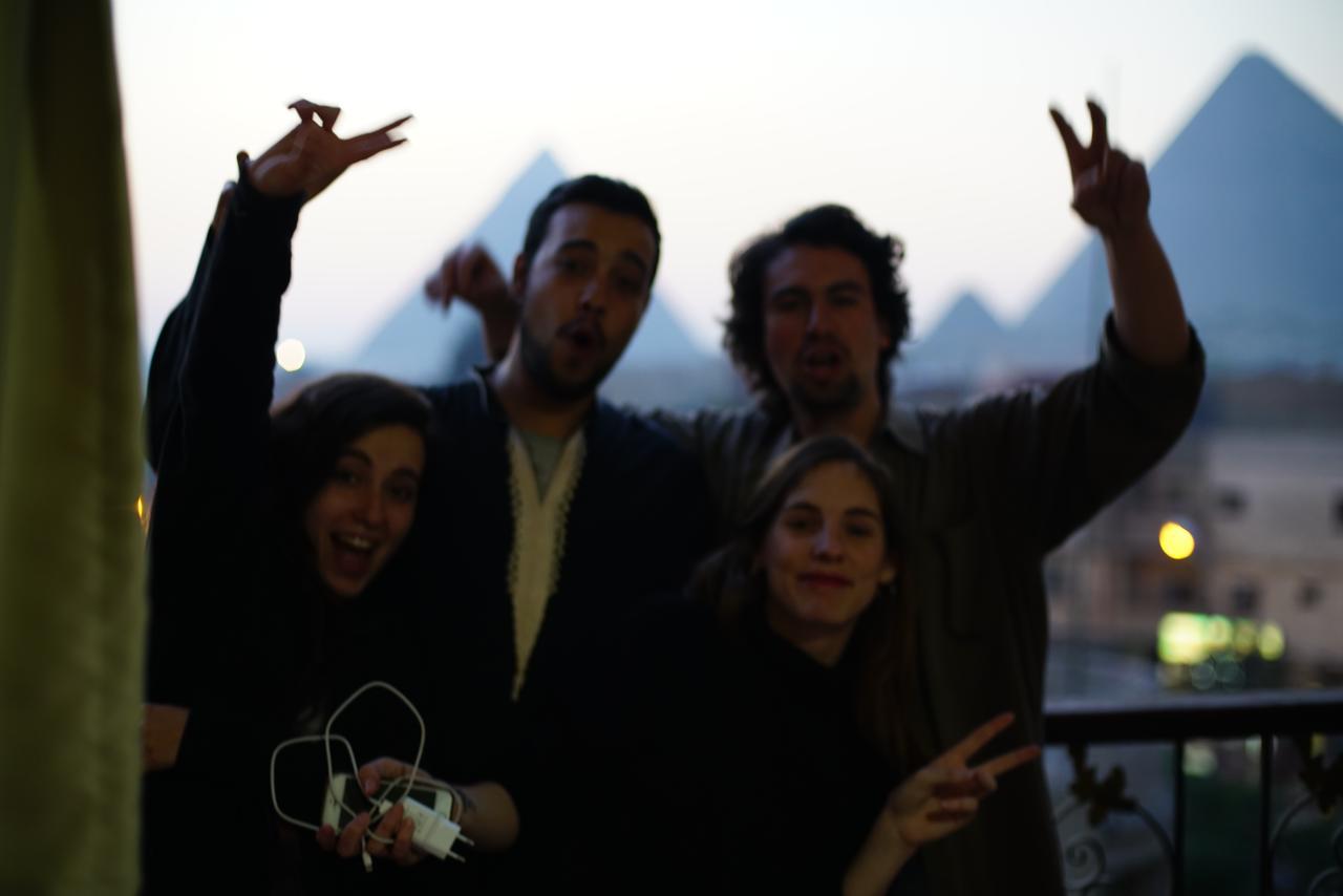 Happy Days Pyramids Inn Kafrat al Jabal Exterior foto