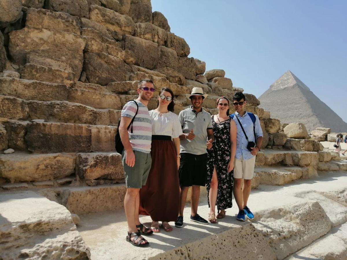 Happy Days Pyramids Inn Kafrat al Jabal Exterior foto